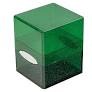 Ultra Pro Deck Box: Satin Cube - Glitter Green 16011